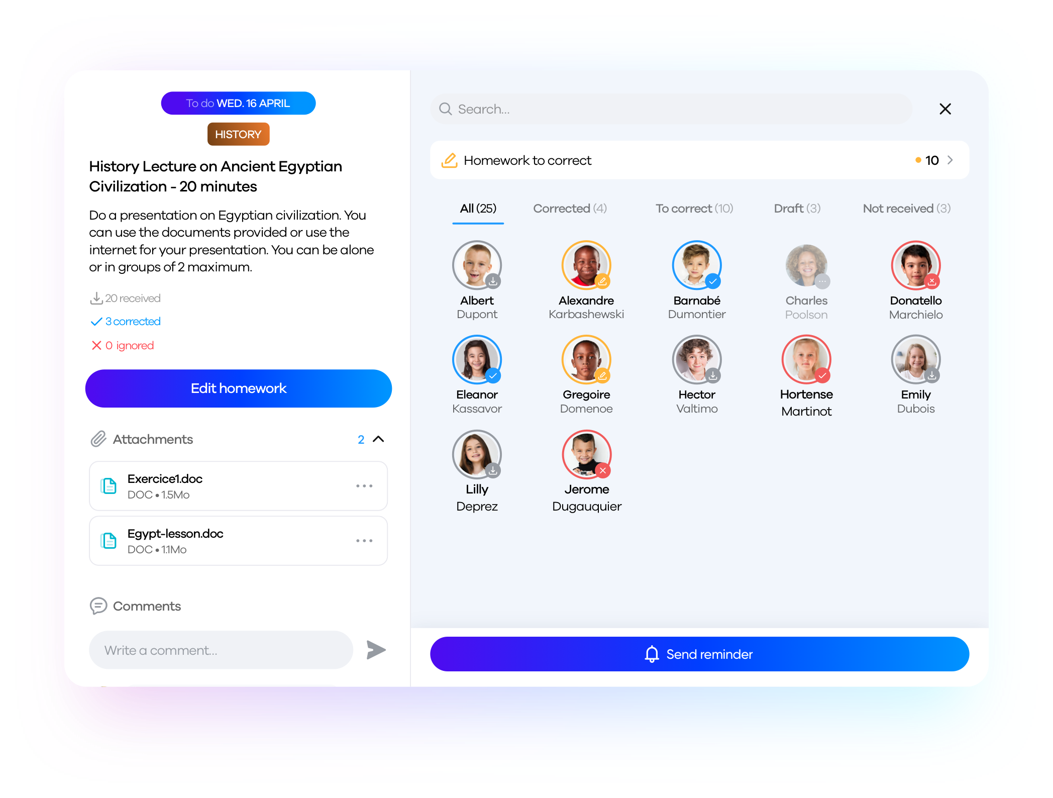 Homework App Manage Your Homework Skoolr